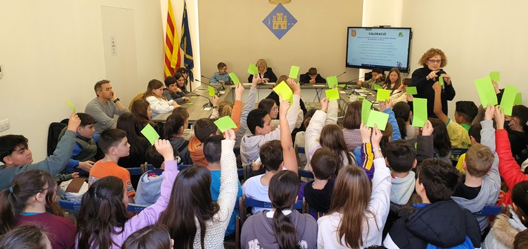 Imagen para los medios: Consell d'infants d'Olèrdola 2025